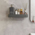 AQUASHELF – Elegant Wall Shelf for Bathroom with Towel Holder & Drill-Free Installation