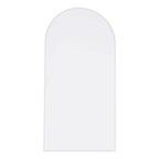 Arch Backdrop Stand Cover White Spandex Fitted Double-Sided Background Covering