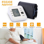 Arm Blood Pressure Monitor with Adjustable Cuff