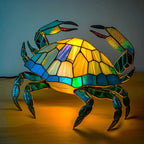 Stained Glass Animal Lamp for Unique Home Decor