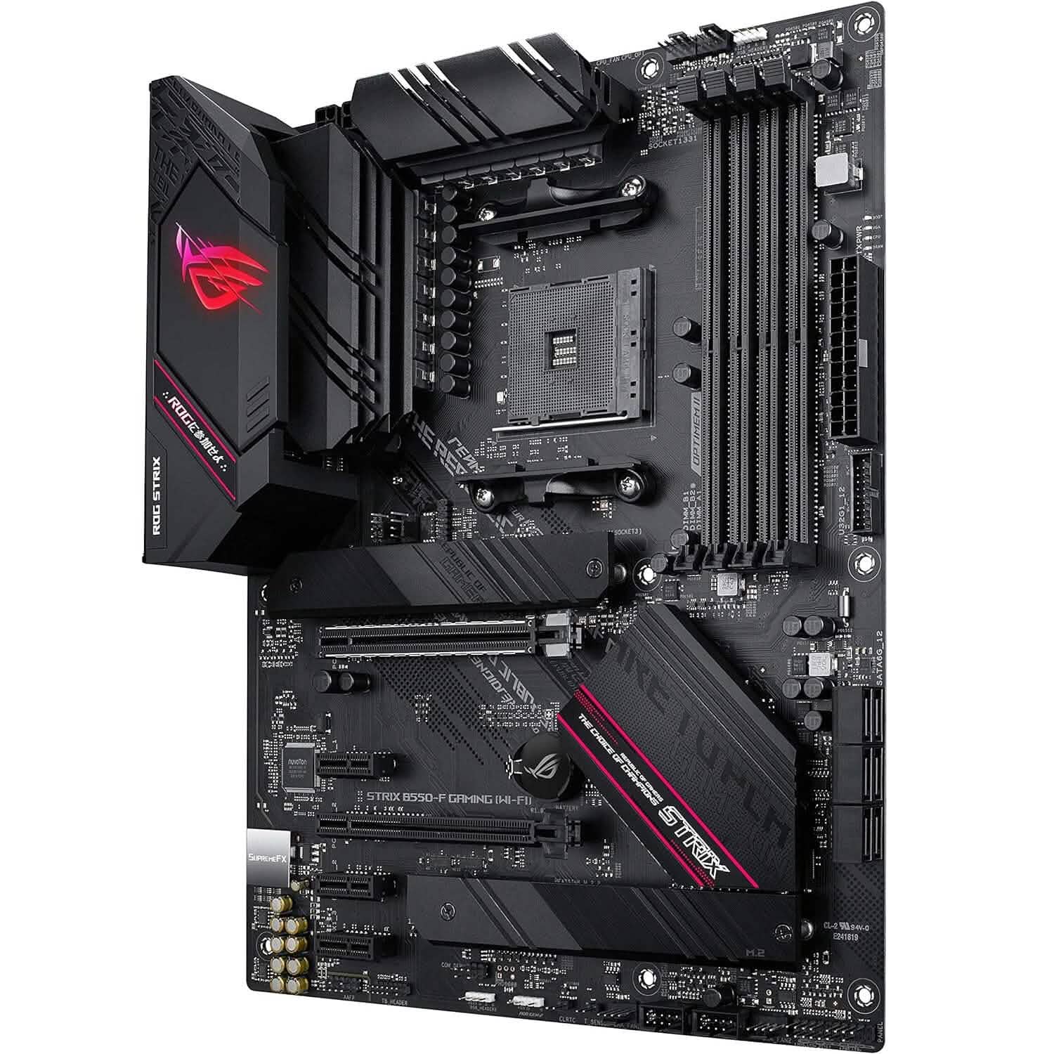 ASUS ROG Strix B550-F Gaming AMD AM4 Zen 3 Ryzen 5000 & 3rd Gen Ryzen ATX  (Refurbished)