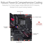 ASUS ROG Strix B550-F Gaming AMD AM4 Zen 3 Ryzen 5000 & 3rd Gen Ryzen ATX  (Refurbished)
