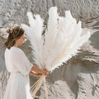 Aurea Meadow Boho Dried Pampas Grass for Home Decor