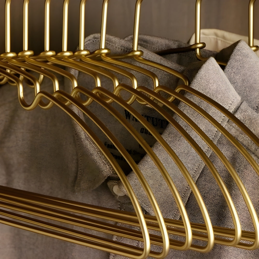 Aurex Clothes Hangers - 10pc Set No Shoulder Bulge