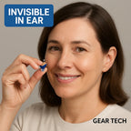 AuroraOne In-Ear Rechargeable Hearing Aids With Clear Sound