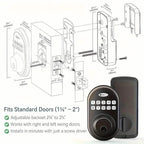 Auto Smart Keypad Door Lock Set
