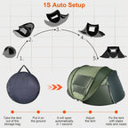 Automatic Pop Up Camping Tent