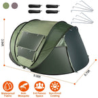 Automatic Pop Up Camping Tent