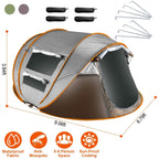 Automatic Pop Up Camping Tent