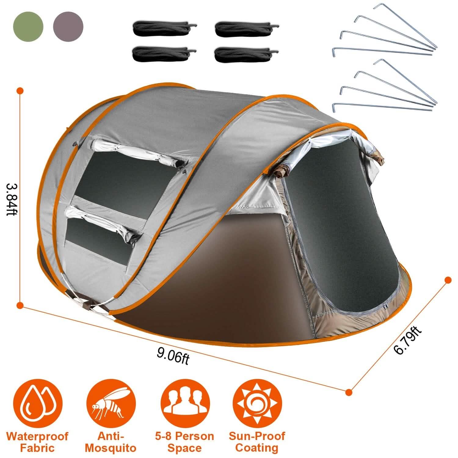 Automatic Pop Up Camping Tent