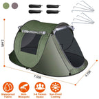 Automatic Pop Up Camping Tent