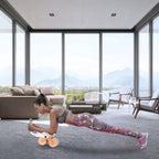 Automatic Rebound Abdominal Wheel Roller for Core Strength with Timer Kneel Pad