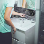 Automatic Soap Dispenser Wall Mounted Hand Free with Clock Temperature