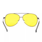 Aviator Tac Night Vision Glasses Polarized Sunglasses Anti Glare Driving Goggles