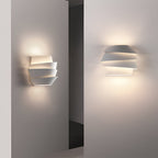 Modern Scandinavian wall lamp with double spotlight