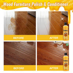 Natural Beeswax Wood Polish and Conditioner for Daily Furniture Maintenance