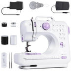 Pro Portable Electric Sewing Machine – 12 Stitches, Adjustable Speed, Multifunctional