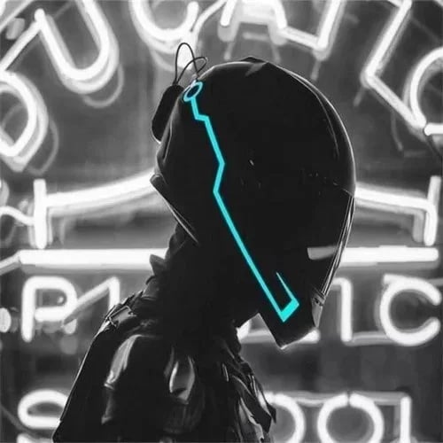 Motorcycle Helmet Light LED DIY Helmet LED Light Motorbike Reflective Strips