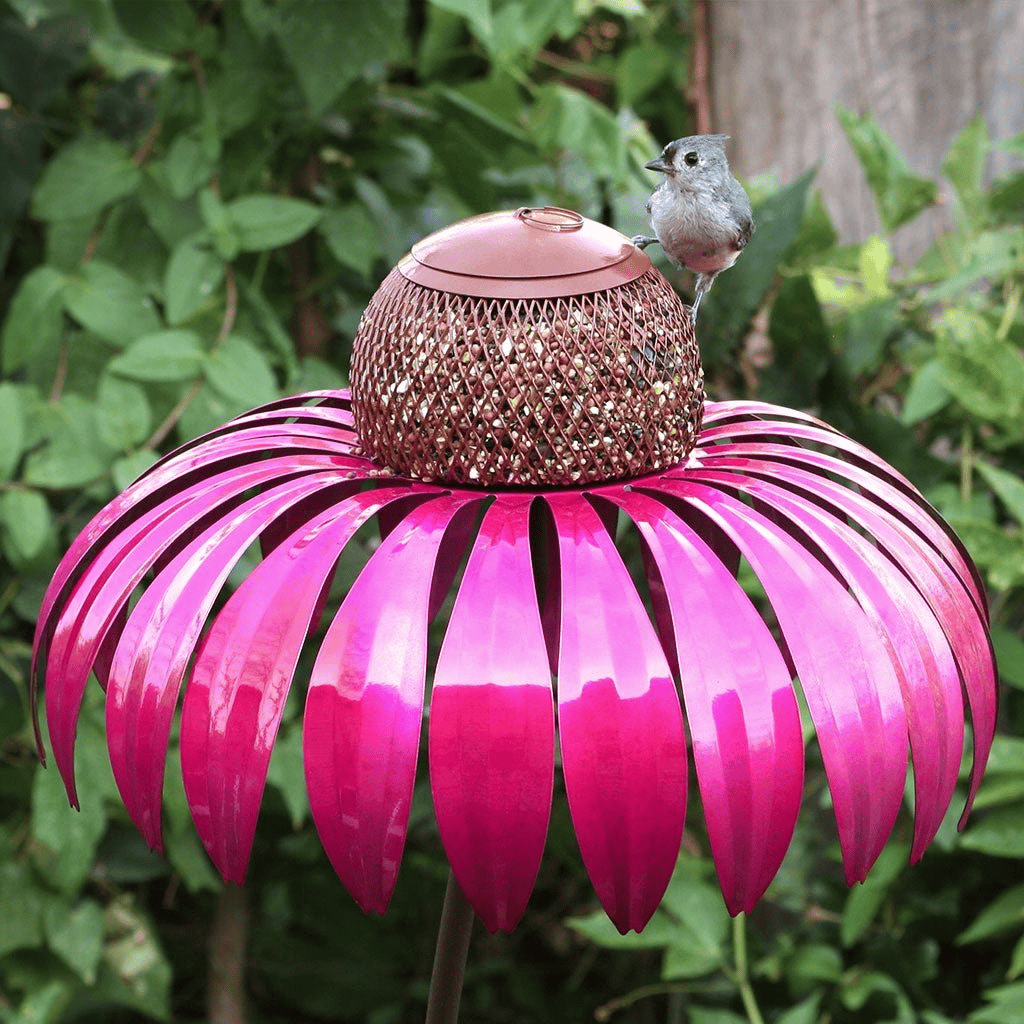 Flower-Shaped Bird Feeder