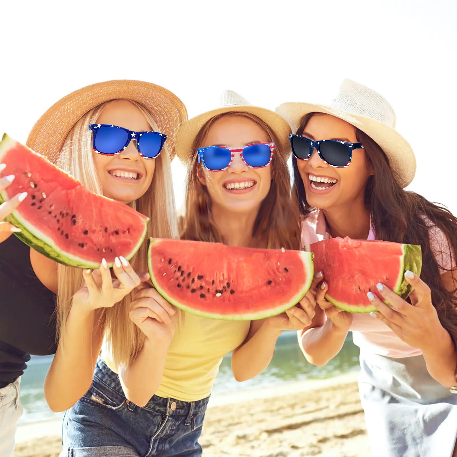 Patriotic Star Stripe Fashion Sunglasses
