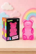 Gummy Bear Squish Sensory Toy | Slow Rise Squeeze Fidget Toy for Kids & Adults