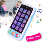 Baby Infant Interactive Educational Phone with Music Light