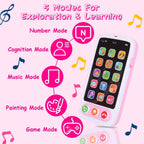 Baby Infant Interactive Educational Phone with Music Light