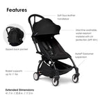 BABYZEN YOYO2 Stroller Lightweight & Compact - Black (Refurbished)