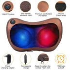 Back Neck and Shoulder Massage Pillow