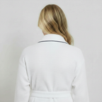 Knee-Length Waffle Robe for Women