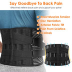 Back Support Brace Breathable Mesh Lumbar Support Belt