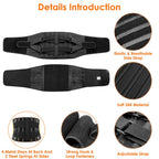 Back Support Brace Breathable Mesh Lumbar Support Belt