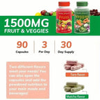 2-Pack: Balance Of Nature Fruit & Vegetables Food Supplement