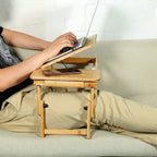 Bamboo Breakfast Serving Laptop Desk