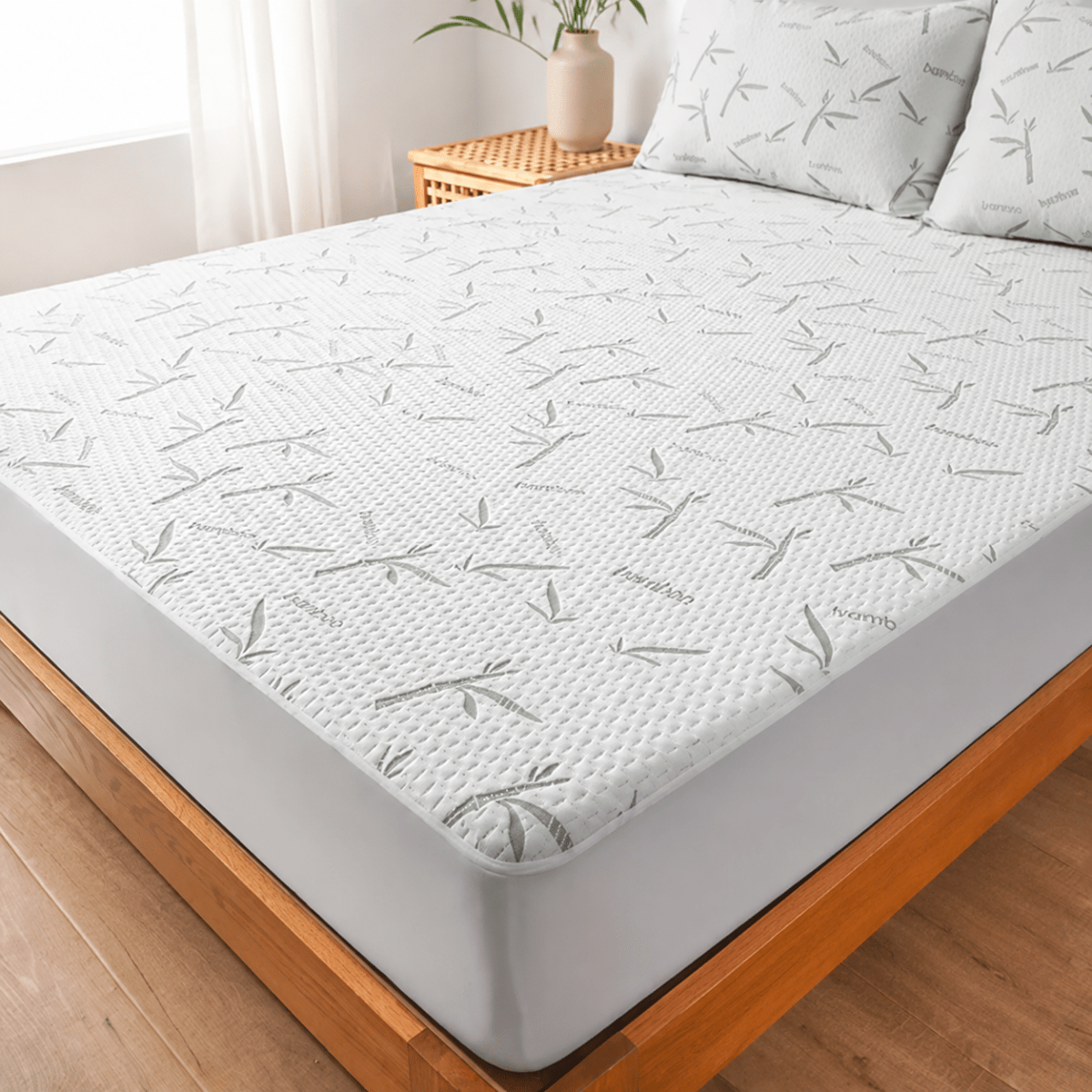 BAMBORELAX – Cooling fitted sheet for fresh sleep comfort