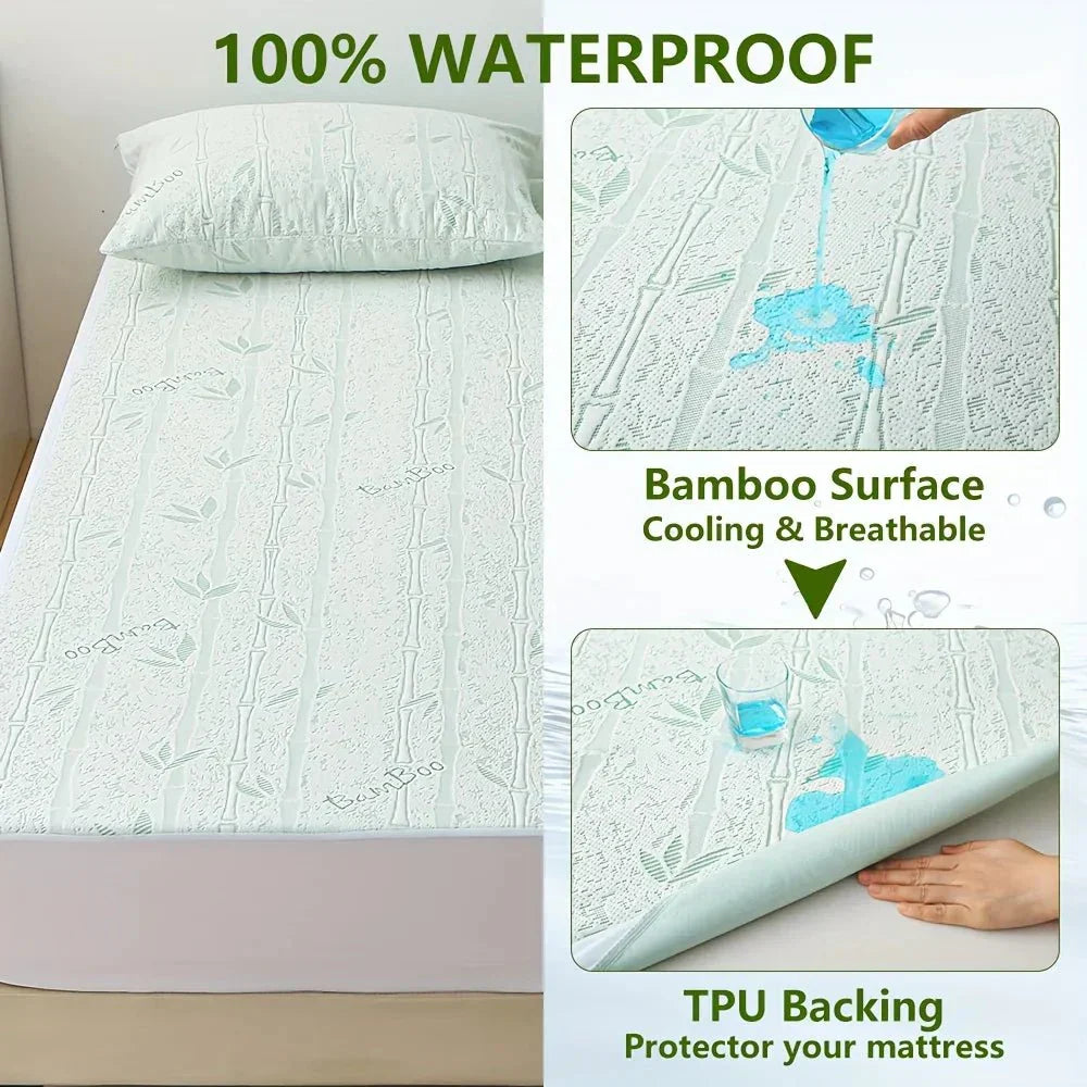 BAMBORELAX – Cooling fitted sheet for fresh sleep comfort