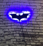 Batman LED Wall Lamp with Remote Color Control