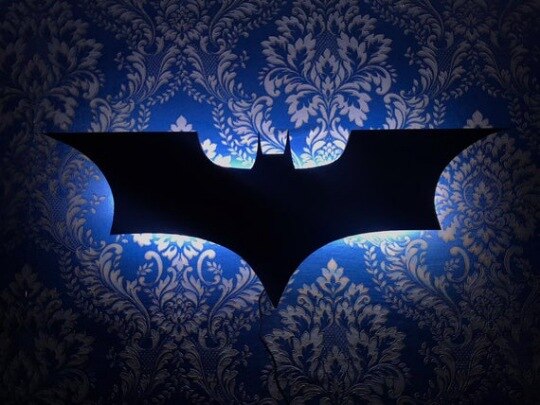 Batman LED Wall Lamp with Remote Color Control