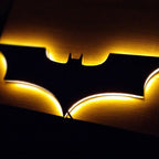 Batman LED Wall Lamp with Remote Color Control