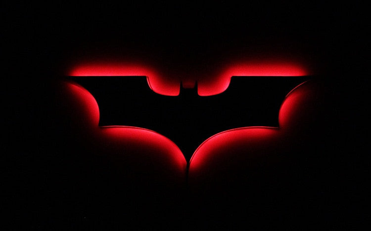 Batman LED Wall Lamp with Remote Color Control
