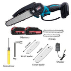 Battery Chainsaw - Simplified Wood Cutting!