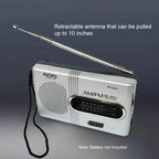 Battery Operated Portable AM/FM Radio