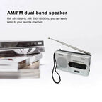 Battery Operated Portable AM/FM Radio