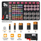 Battery Organizer Storage Case