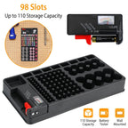 Battery Organizer Storage Case
