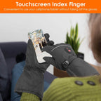 Battery Powered USB Touchscreen Thermal Gloves