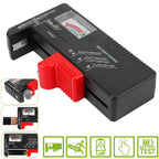 Battery Tester Checker Universal For AA AAA C D 9V 1.5V Button Cell Battery