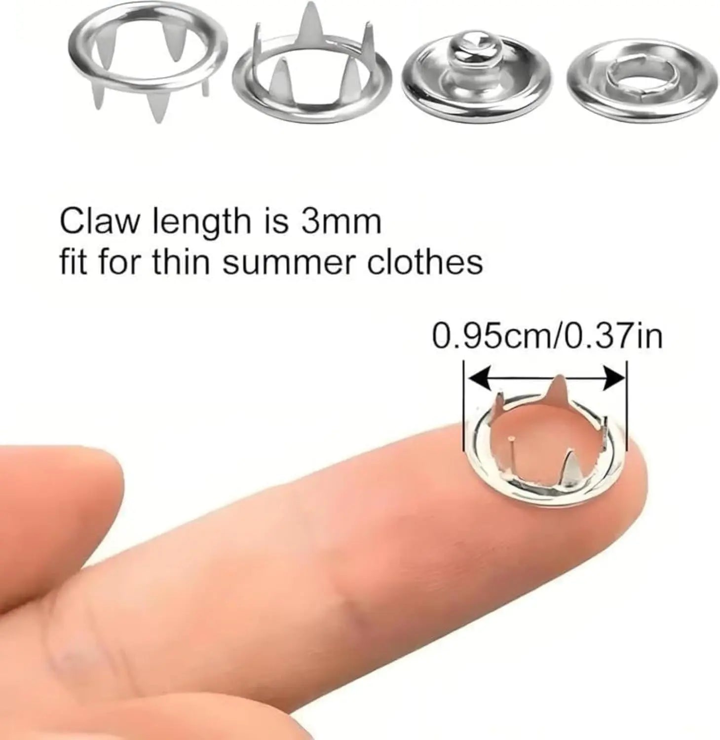 Metal Buckle and Manual Pliers Set, DIY Sewing Craft Accessories