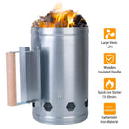 BBQ Charcoal Chimney Can Grill Lighter