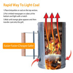 BBQ Charcoal Chimney Can Grill Lighter